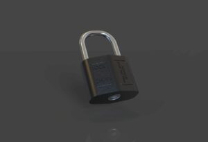 Lock symbolizing security to protect your business from holiday cyber threats.